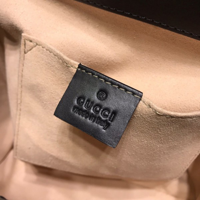 Gucci Ophidia Small Suede Tote Bag 547551 Black 2018