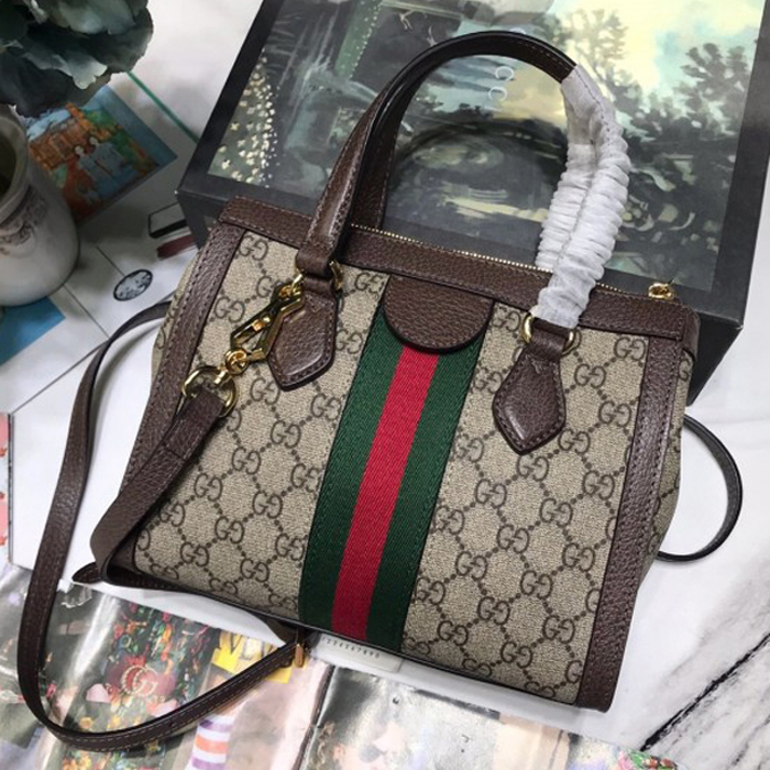 Gucci Ophidia Small GG Tote Bag 547551 Beige 2018