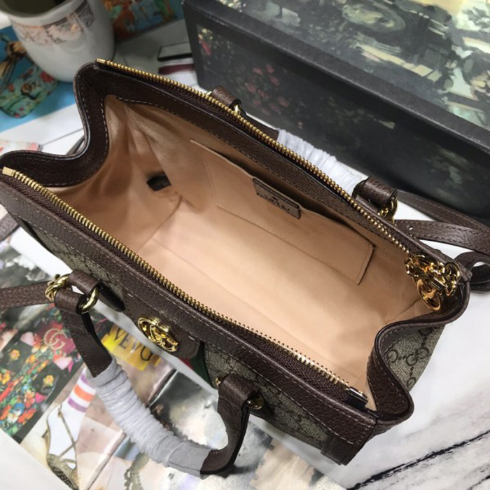 Gucci Ophidia Small GG Tote Bag 547551 Beige 2018