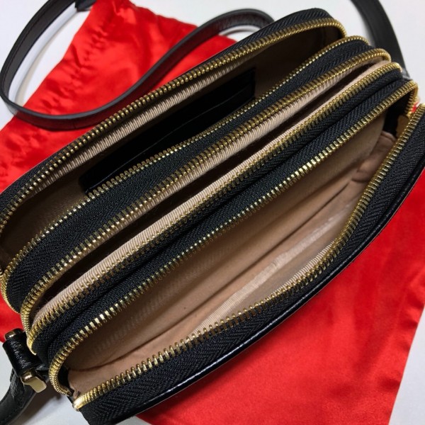 Gucci Ophidia Suede Mini Bag 546597 Black 2018