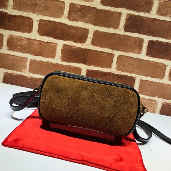 Gucci Ophidia Suede Mini Bag 546597 Brown 2018