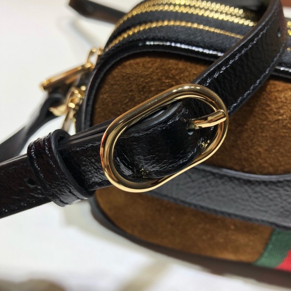 Gucci Ophidia Suede Mini Bag 546597 Brown 2018