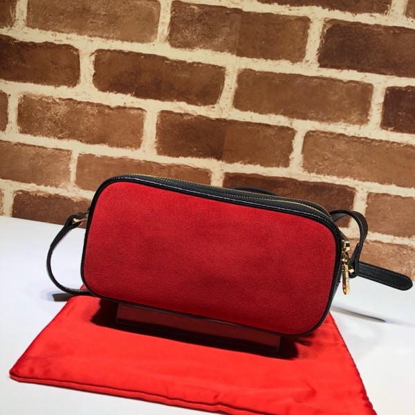 Gucci Ophidia Suede Mini Bag 546597 Red 2018