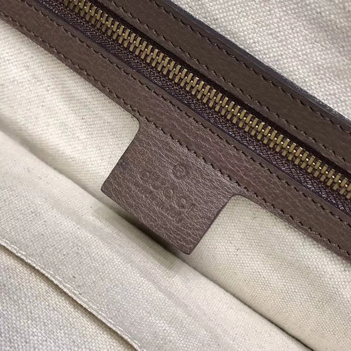 Gucci Ophidia GG medium Top Handle Tote 547941 Dark Coffee