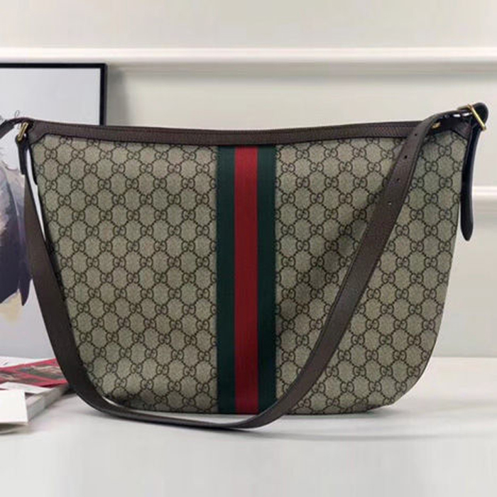 Gucci Ophidia GG Shoulder Bag 547939 Dark Coffee