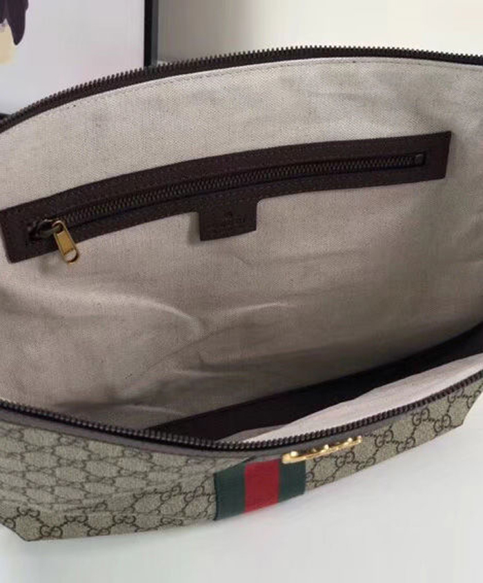 Gucci Ophidia GG Shoulder Bag 547939 Dark Coffee