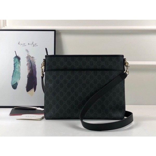 Gucci GG Men's Messenger Bag 388924 Black 2018