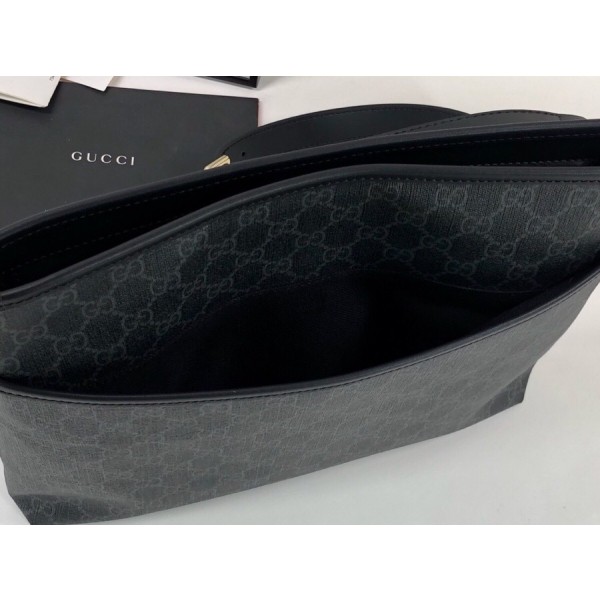Gucci GG Men's Messenger Bag 388924 Black 2018