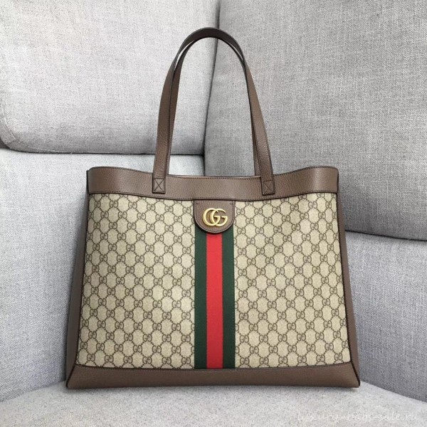 Gucci Ophidia GG Tote Bag with Three Little Pigs 547947 2019