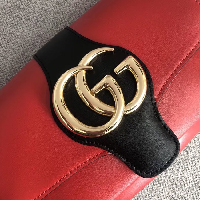 Gucci Arli small shoulder bag 550129 red&black 