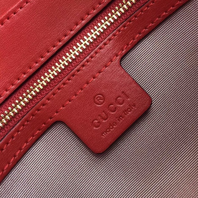 Gucci Arli small shoulder bag 550129 red&black 
