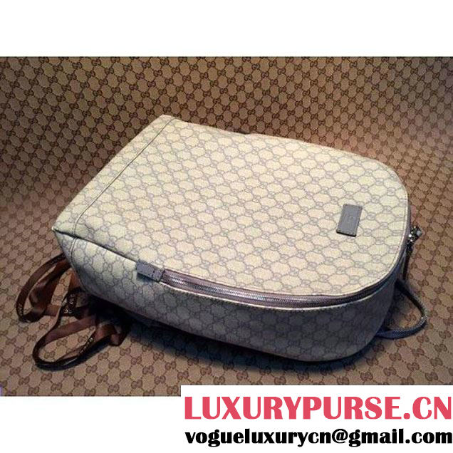 Gucci GG Supreme Canvas Backpack White (2a025-1581 )