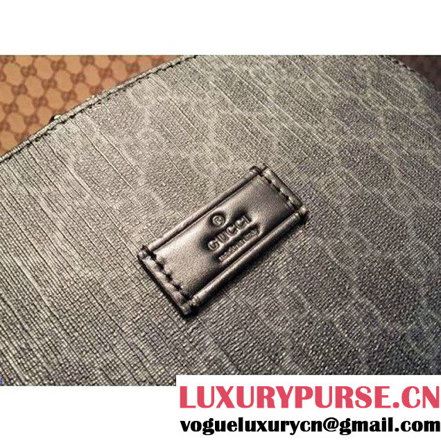 Gucci GG Supreme Canvas Backpack Black (2a025-1582 )