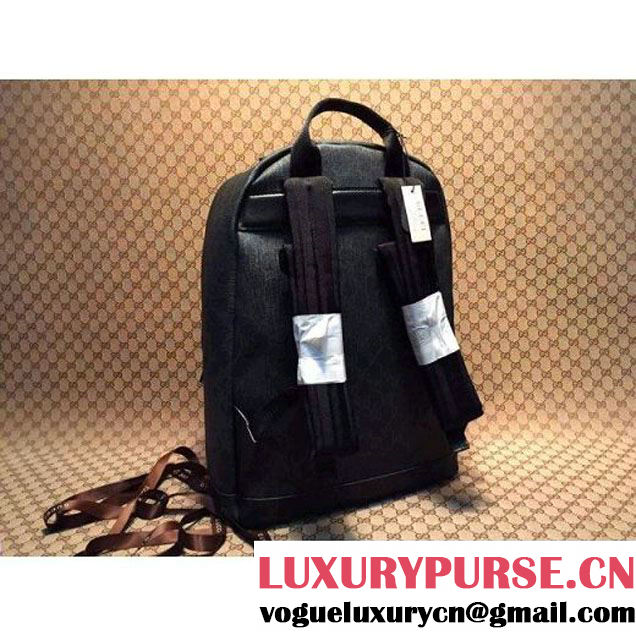Gucci GG Supreme Canvas Backpack Black (2a025-1582 )