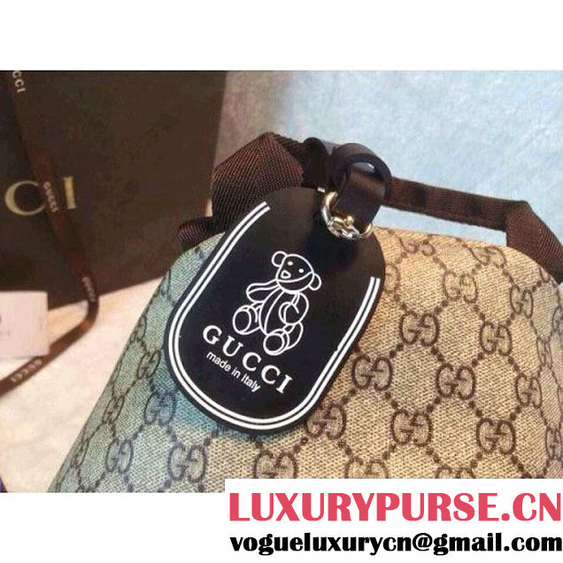 Gucci GG Supreme Canvas Backpack 271327 (1b77-120 )