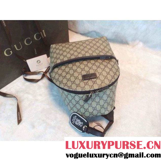 Gucci GG Supreme Canvas Backpack 271327 (1b77-120 )