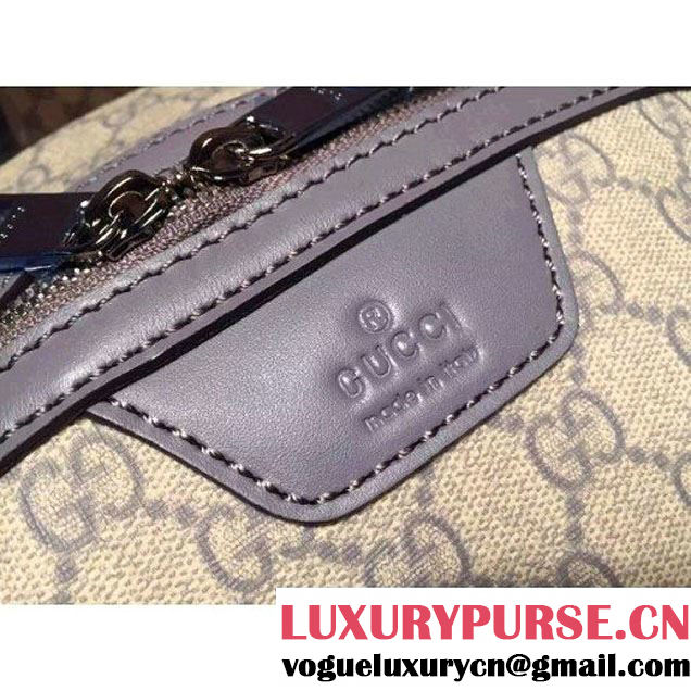 Gucci 322069 GG Supreme Canvas Backpack In Grey (1b77-072914 )