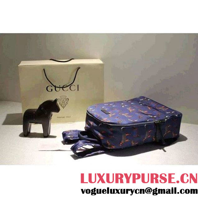 Gucci 353476 Horse Print Backpack (SPM-081405 )