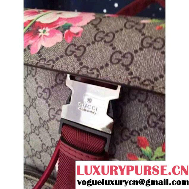 Gucci 405019 Blooms Backpack Burgundy 2015 (1A171-082805 )