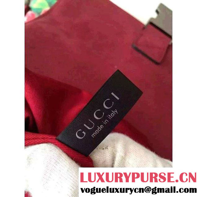 Gucci 405019 Blooms Backpack Burgundy 2015 (1A171-082805 )