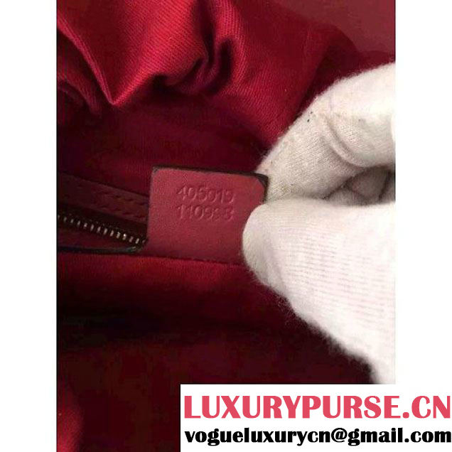 Gucci 405019 Blooms Backpack Burgundy 2015 (1A171-082805 )