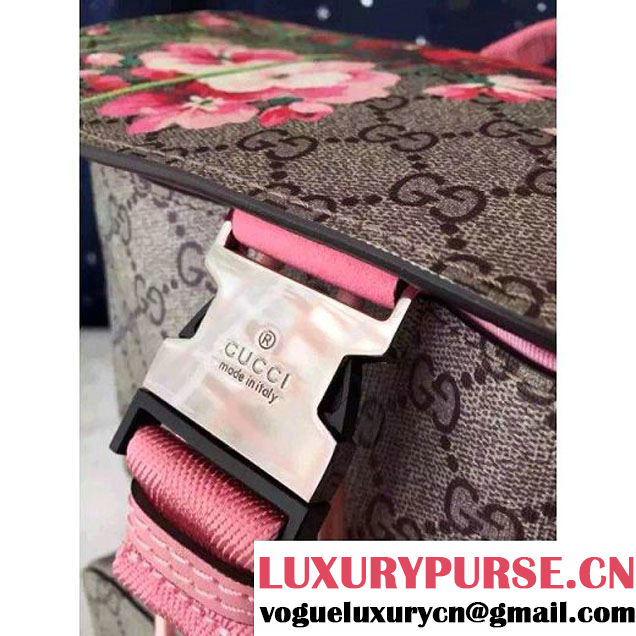 Gucci 405019 Blooms Backpack Pink 2015 (1A171-082806 )