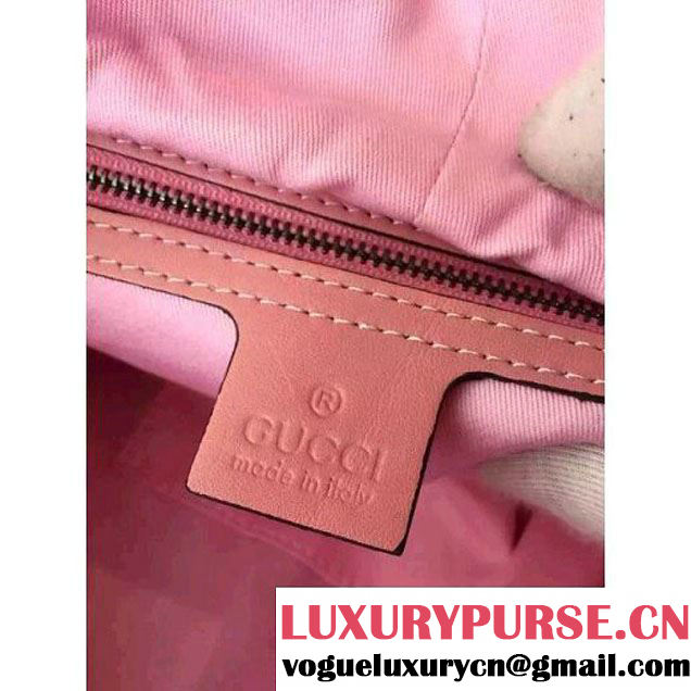 Gucci 405019 Blooms Backpack Pink 2015 (1A171-082806 )