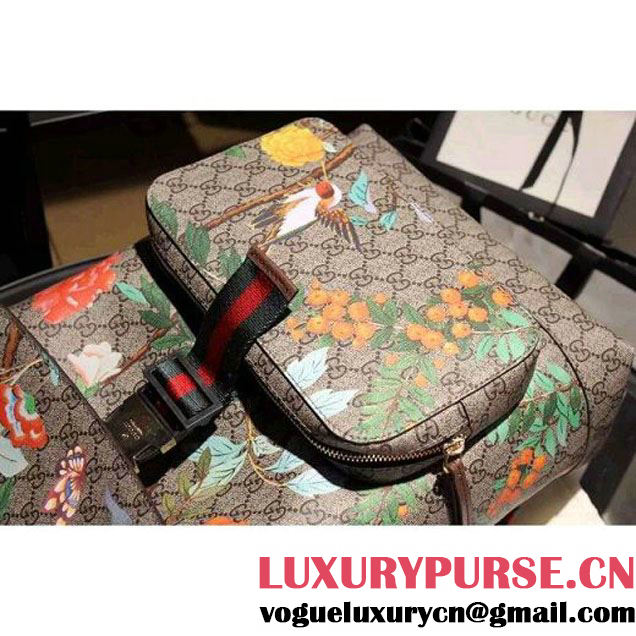 Gucci Tian GG Supreme Backpack 405019 S/S 2016 (SPM-6041103 )
