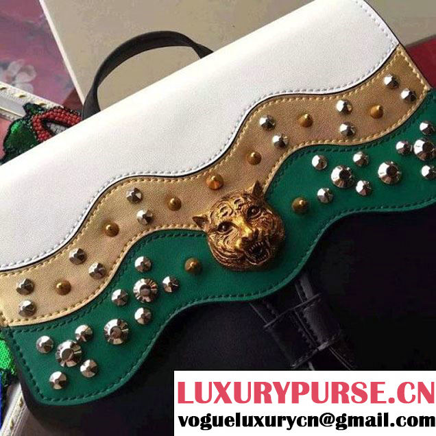 Gucci 432266 Leather Studded Backpack 2016 (SPM-6062914 )