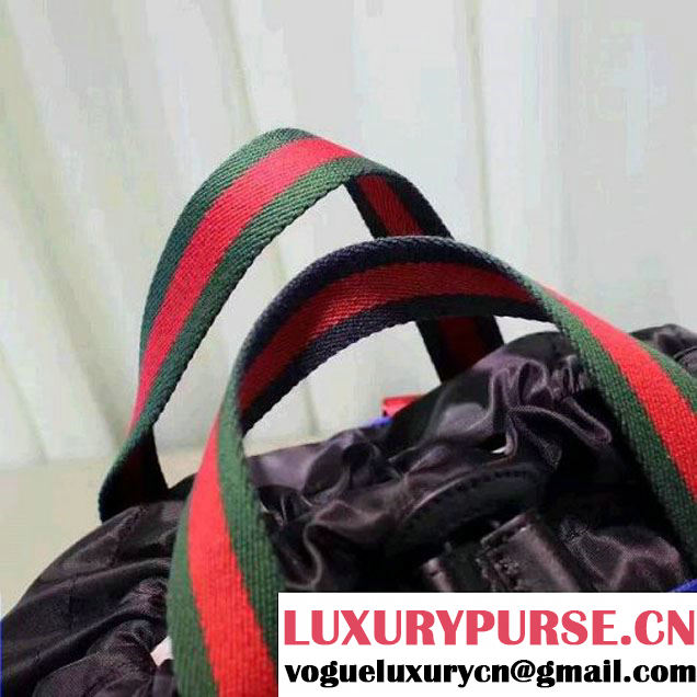 Gucci Techno Canvas Drawstring Backpack 450979 Blue 2016 (XYS-6120108 )