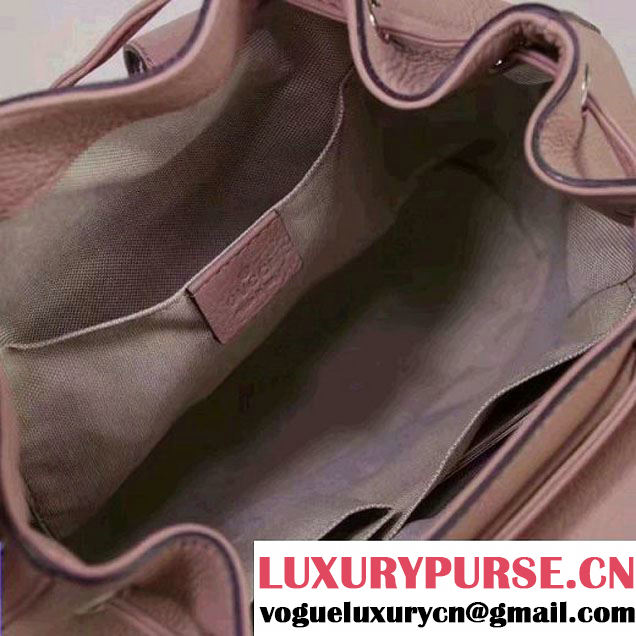 Gucci 370833 Bamboo Leather Backpack Nude (XYS-7030301 )