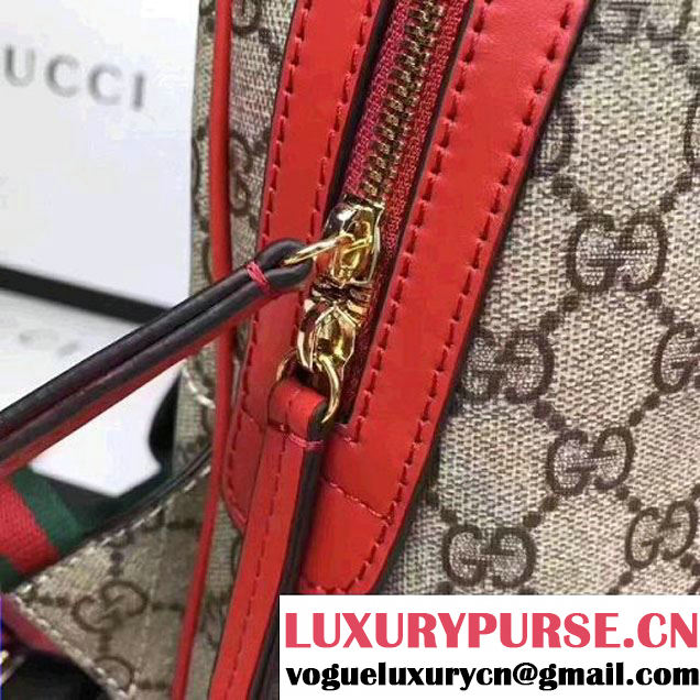 Gucci Exclusive GG Supreme Backpack With Flwers/Heart Embroidery 427042 2017 (XYS-7052415 )