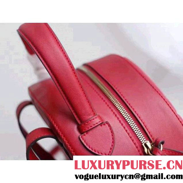 Gucci GG Marmont Quilted Leather Backpack 476671 Red 2017 (MH-7060618 )