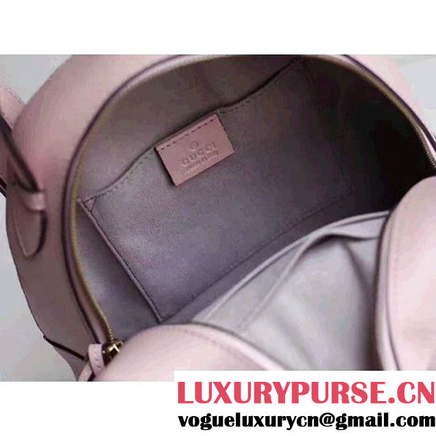 Gucci GG Marmont Quilted Leather Backpack 476671 Pink 2017 (MH-7060619 )