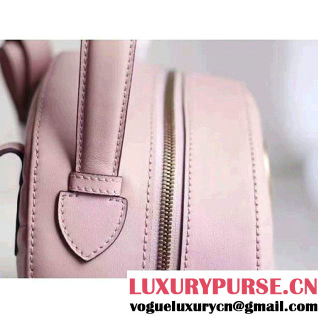 Gucci GG Marmont Quilted Leather Backpack 476671 Pink 2017 (MH-7060619 )