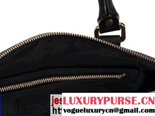 Gucci Techno Tag Medium Boston Bag 241097 Black  