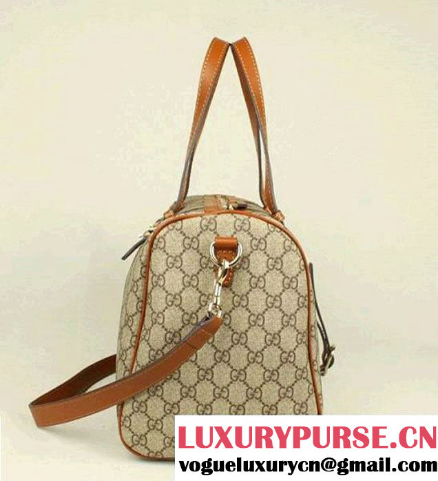 Gucci 322231 KGD6G 8871 Nice GG Supreme Canvas Boston Bag  