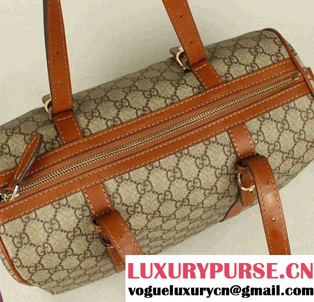 Gucci 322231 KGD6G 8871 Nice GG Supreme Canvas Boston Bag  