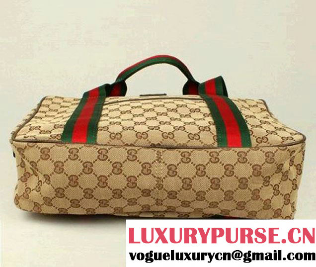 Gucci Boston Bag Mens Briefcase 189753 Apricot  
