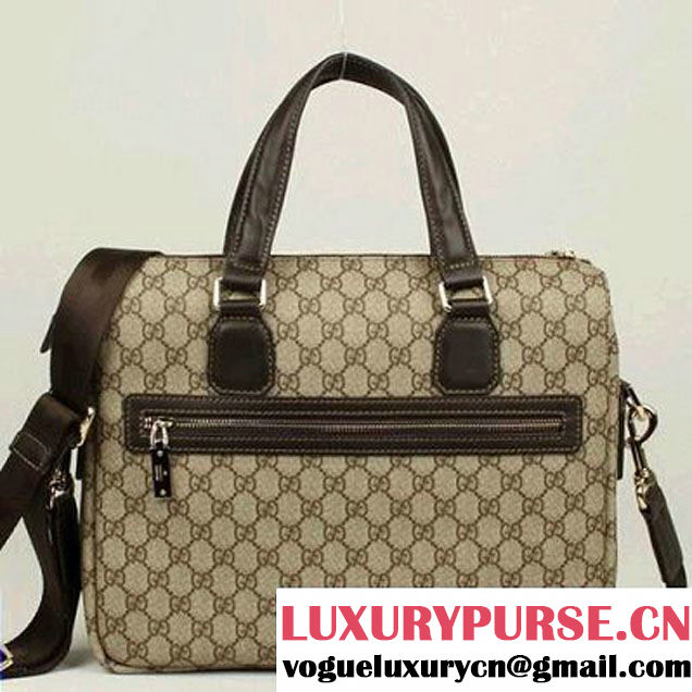 Gucci GG Fabric Boston Bag 289181 Brown  