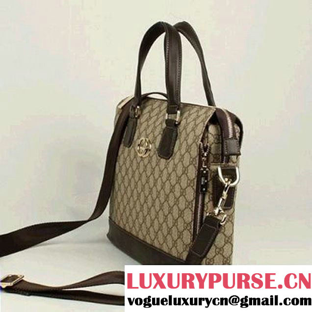 Gucci GG Fabric Boston Bag 289181 Brown  
