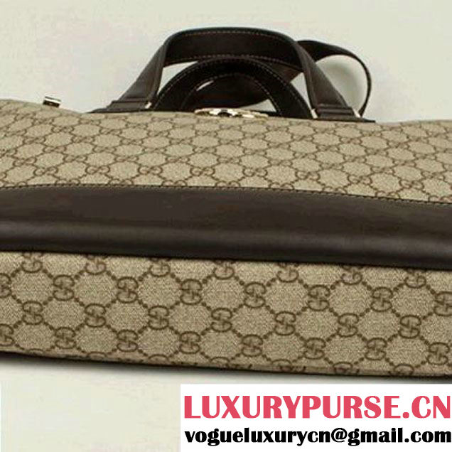 Gucci GG Fabric Boston Bag 289181 Brown  
