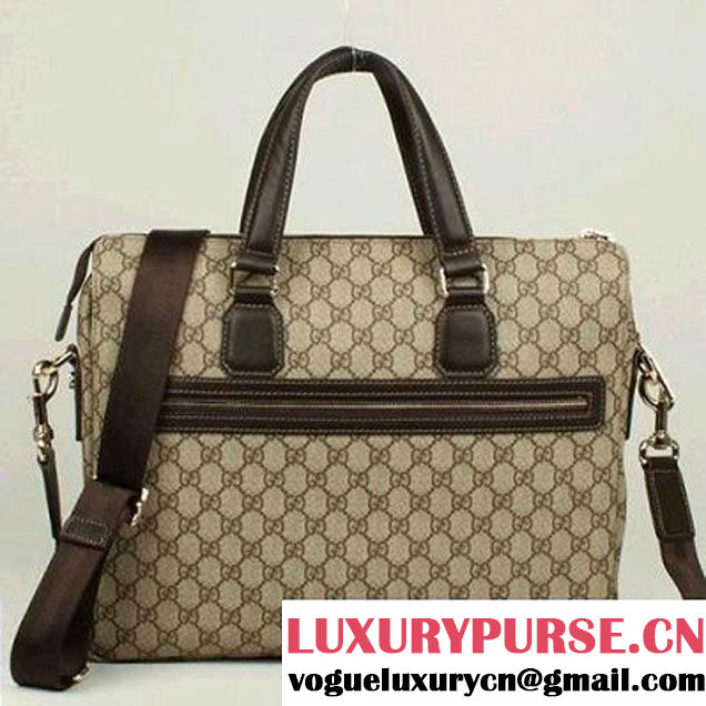 Gucci GG Fabric Boston Bag 289180 Brown  