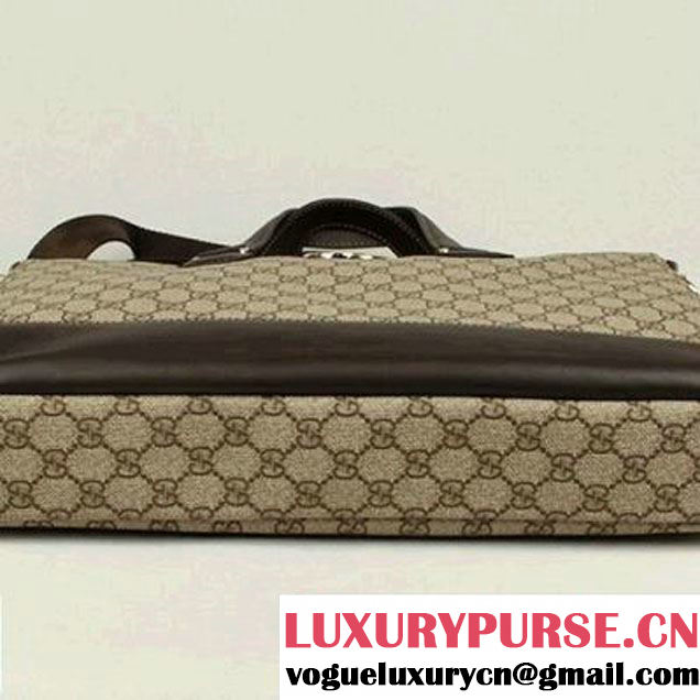 Gucci GG Fabric Boston Bag 289180 Brown  