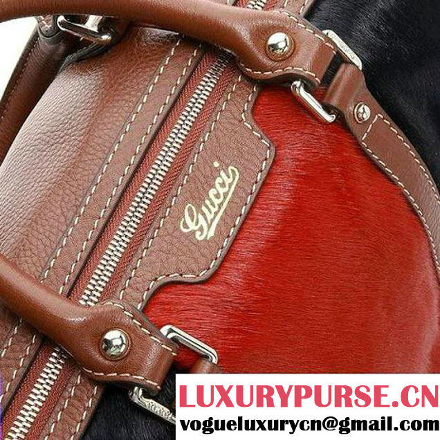 Replica Gucci Medium Boston Bags 271691 Light Coffee  