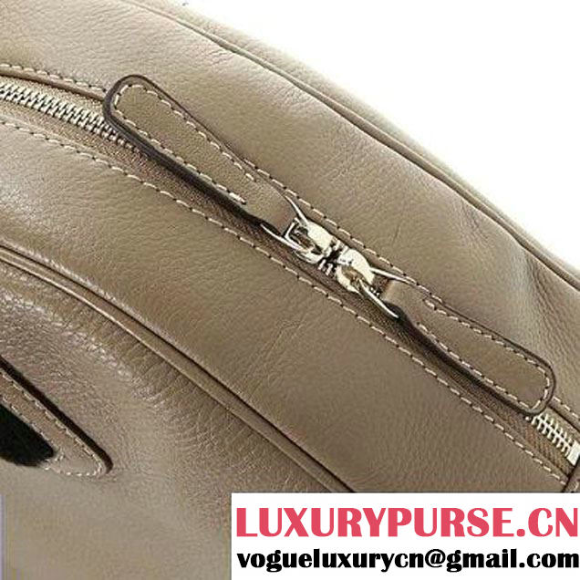 Fashion Gucci Large Boston Bag 271689 Khaki  