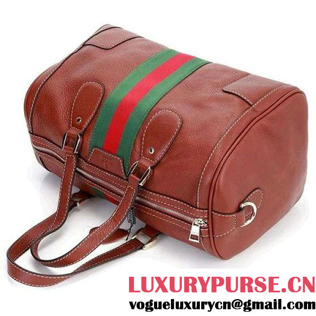 Hot Sell Gucci Seventies Medium Boston Bag 271623 Brown  