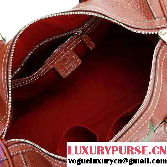 Hot Sell Gucci Seventies Medium Boston Bag 271623 Brown  