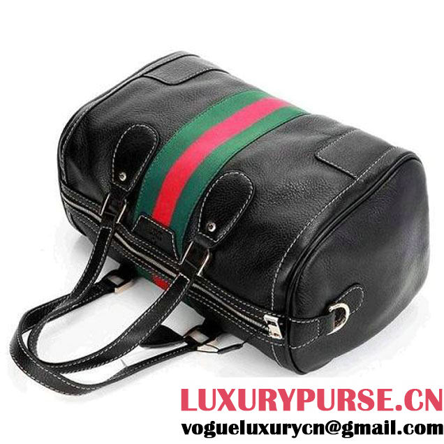 Hot Sell Gucci Seventies Medium Boston Bag 271623 Black  