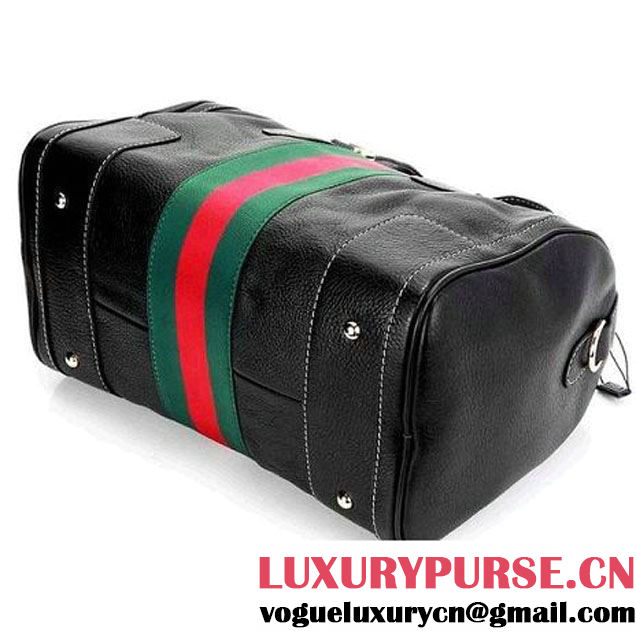 Hot Sell Gucci Seventies Medium Boston Bag 271623 Black  